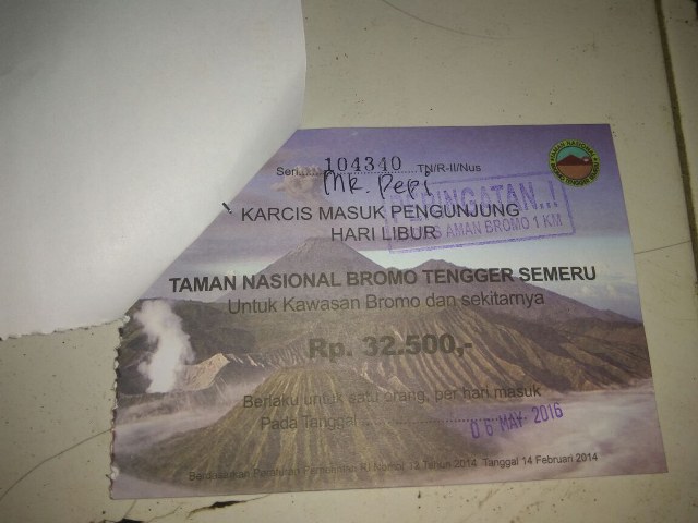 tiket bromo