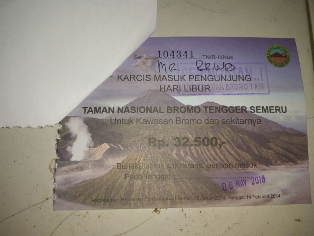 tiket bromo