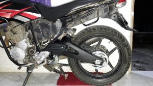 Ini Jadinya Kalau Yamaha Scorpio Modif Kaki Xabre