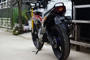 Ini Jadinya Kalau Yamaha Scorpio Modif Kaki Xabre