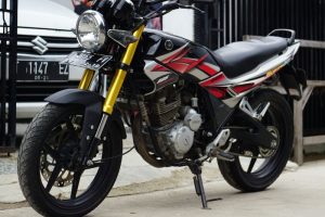 Ini Jadinya Kalau Yamaha Scorpio Modif Kaki Xabre