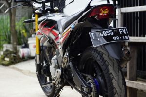 Ini Jadinya Kalau Yamaha Scorpio Modif Kaki Xabre