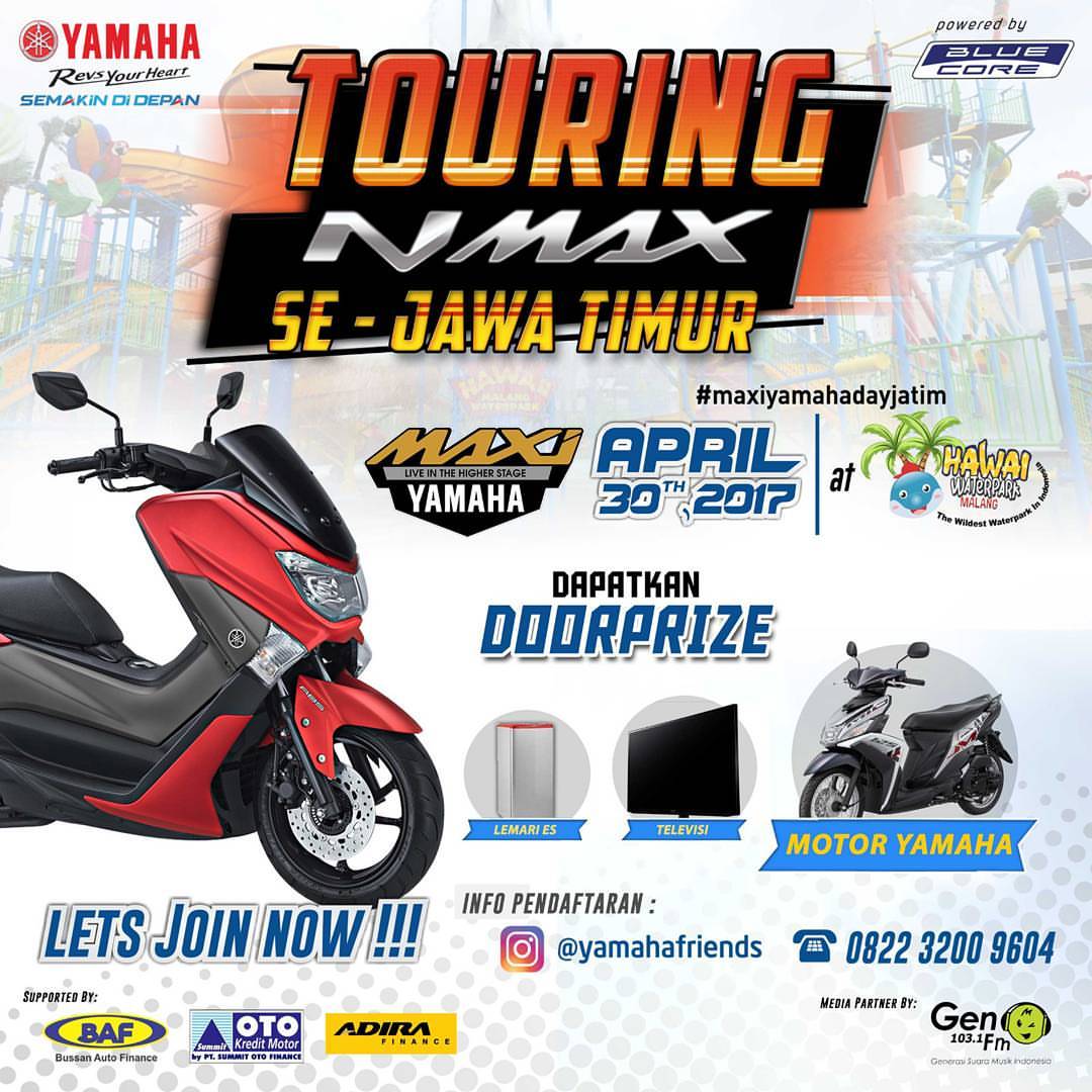 MAXI Yamaha Day Akan Kunjungi Jawa Timur