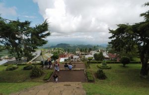 Candi Ceto, five meters under the cloud