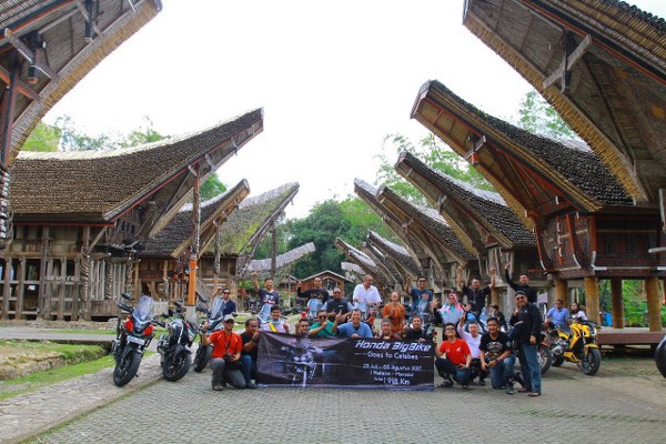 Bikers Honda Big Bike Selesai Jelajahi Sulawesi