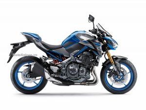 Kawasaki Z900 Special Edition Candy Blue