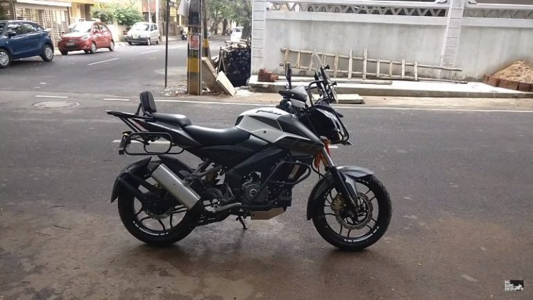 Modifikasi Pulsar NS200 Bergaya Adventure Touring