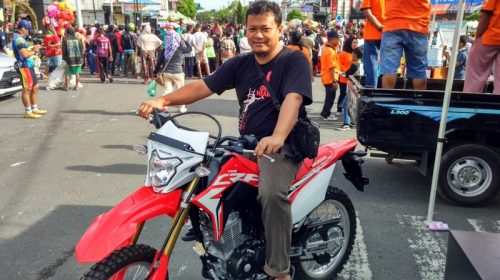 Honda CRF150L Sudah Sampai Di Boyolali