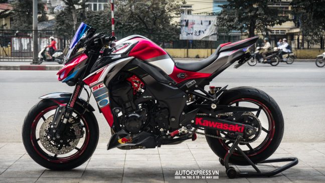 Modifikasi Kawasaki Z1000, modif kawasaki z1000, Kawasaki Z1000, Modifikasi Kawasaki, Kawasaki Z1000 Merah