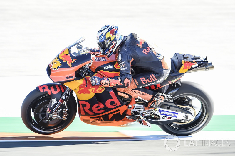 Pol Espargaro Start Dari Pitlane Valencia