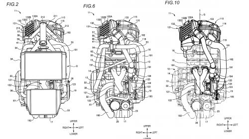 Mesin V Twin Parallel Turbo