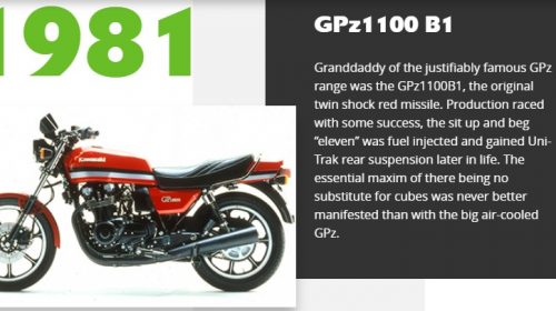 Model Motor Kawasaki Tahun 80