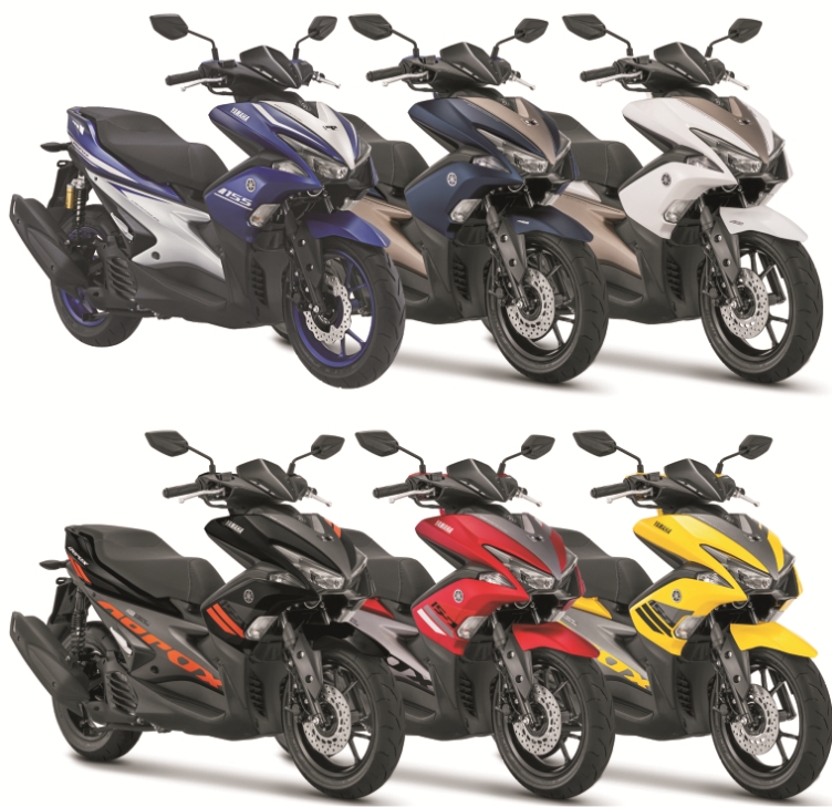 Warna Baru Yamaha Aerox 155VVA