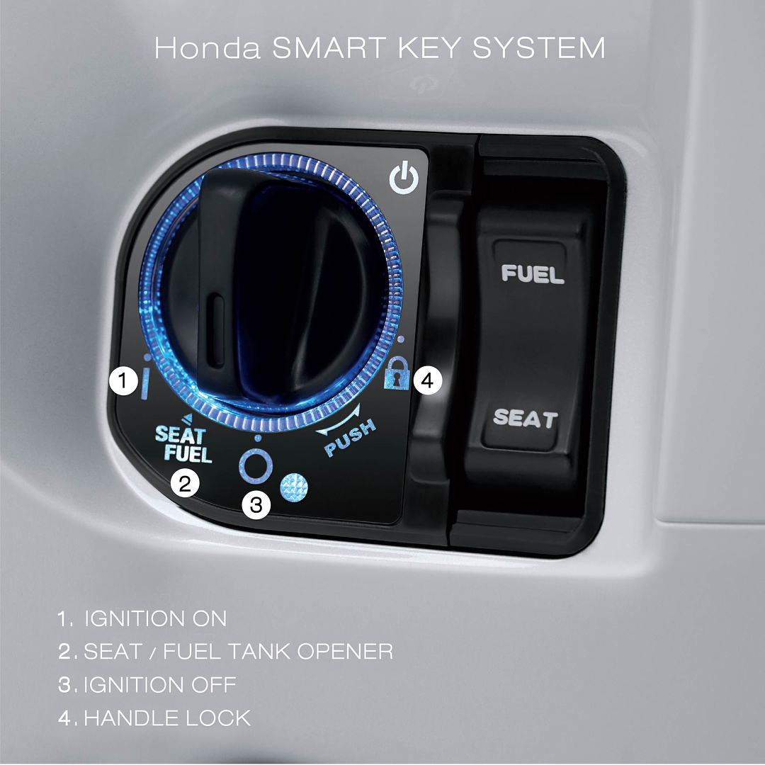 Cara Pemakaian Smart Key System Honda PCX 150