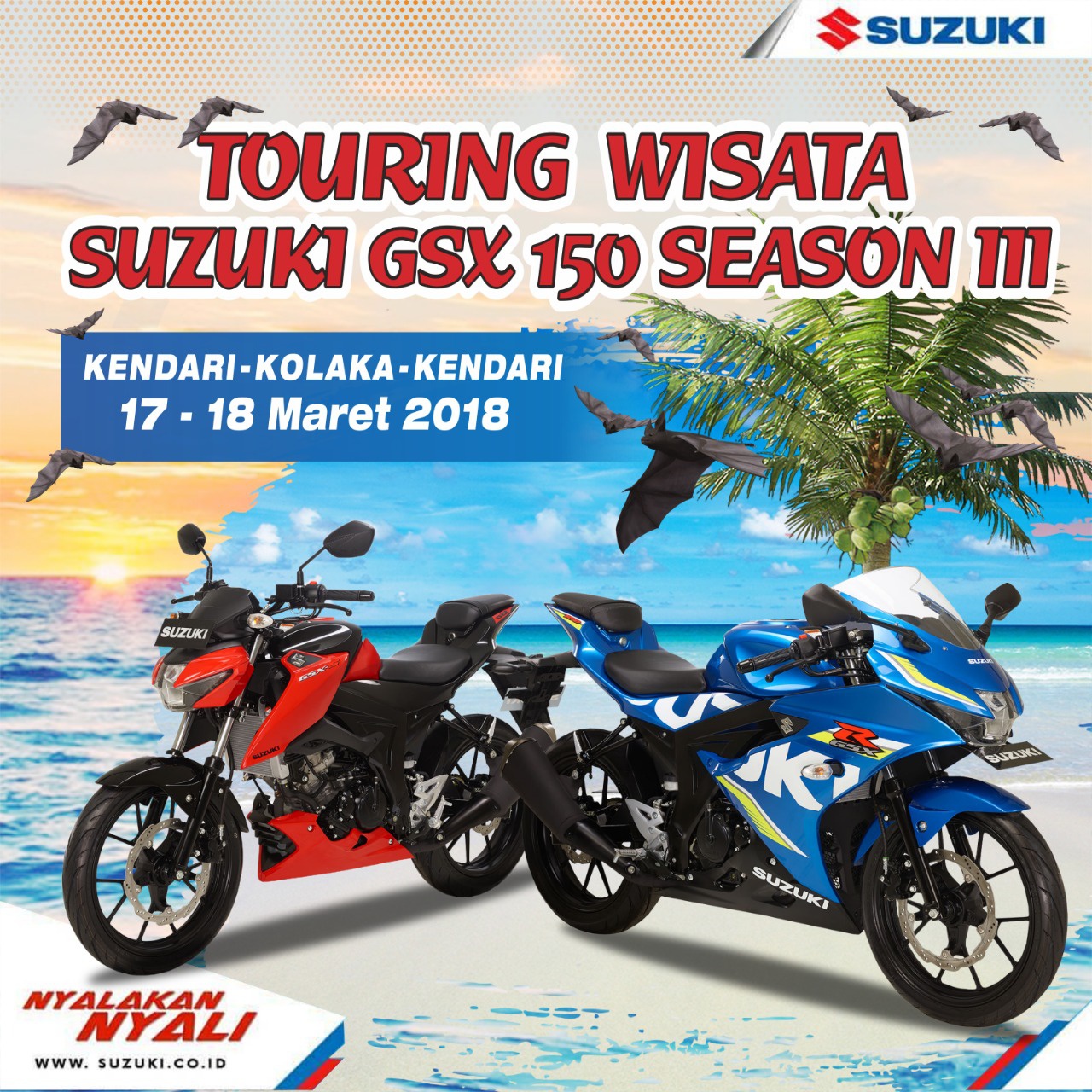 Komunitas Suzuki GSX Kampanyekan Safety Riding