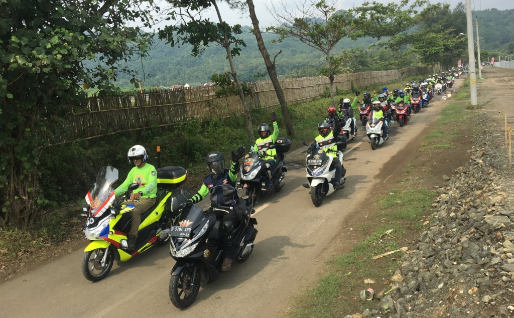 Gathering Nasional Honda PCX Club Indonesia 2018