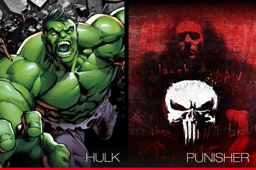 HJC CL-17 Hulk Dan Punisher II