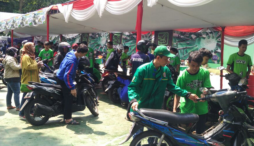 Tekiro Tools Gandeng Polda Metro Jaya Gelar Program Servis dan Ganti Oli Motor Gratis