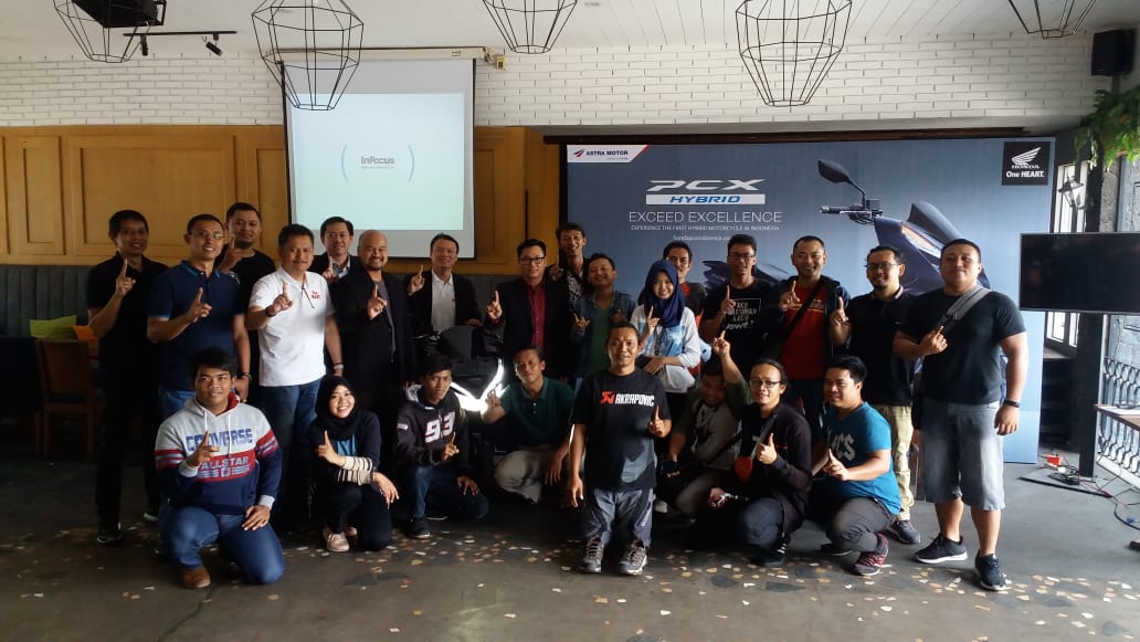 Launching All New Honda PCX Hybrid Jawa Tengah